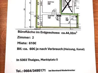 Gewerbeobjekt provisionsfrei mieten in 5303 Thalgau