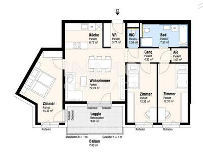 Eigentumswohnung in 2326 Lanzendorf