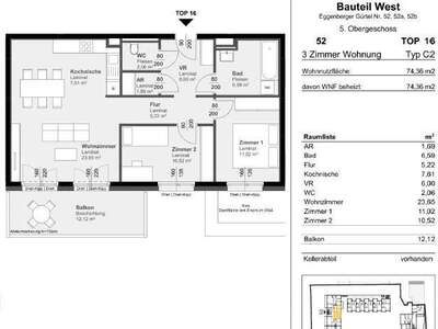 Mietwohnung in 8020 Graz