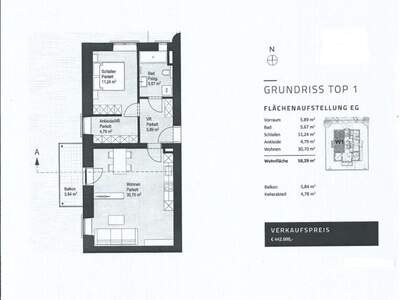Altbauwohnung mit Balkon kaufen in 5020 Salzburg (Bild 3)
