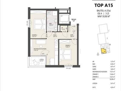 Wohnung mit Balkon kaufen in 6020 Innsbruck (Bild 2)