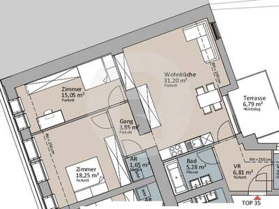 Wohnung mieten in 1080 Wien (Bild 1)