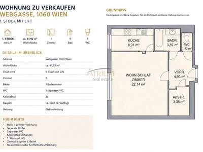 Anlageobjekt kaufen in 1060 Wien