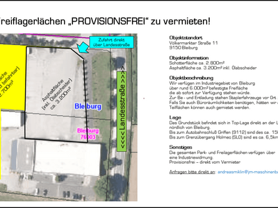 Gewerbeobjekt provisionsfrei mieten in 9150 Bleiburg