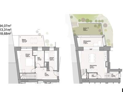 Altbauwohnung mit Balkon kaufen in 4020 Linz (Bild 2)