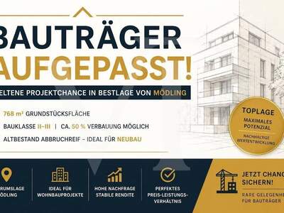 Grundstück kaufen in 2340 Mödling