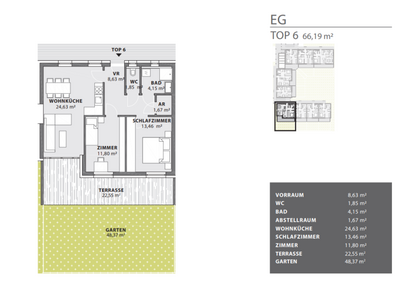 Terrassenwohnung kaufen in 8280 Fürstenfeld (Bild 1)