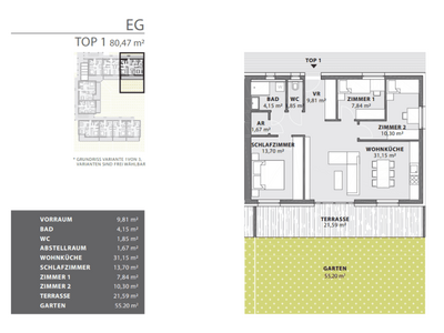 Wohnung kaufen in 8280 Fürstenfeld