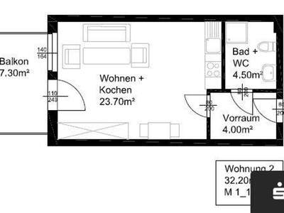 Wohnung mit Balkon mieten in 8010 Graz (Bild 2)