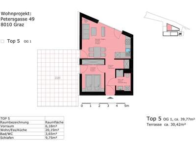 Wohnung mit Balkon kaufen in 8010 Graz (Bild 3)