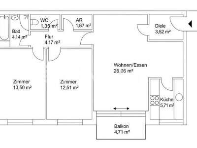 Etagenwohnung kaufen in 5020 Salzburg