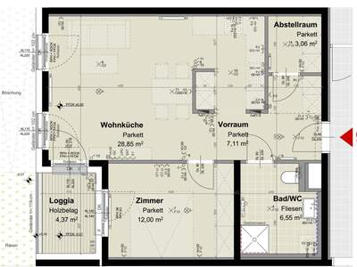 Apartment provisionsfrei mieten in 1210 Wien