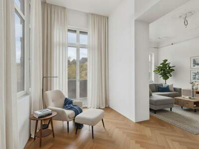 Altbauwohnung mit Balkon kaufen in 1130 Wien (Bild 4)