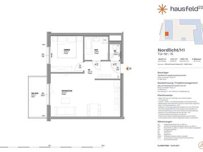 Wohnung mit Balkon mieten in 1220 Wien (Bild 1)