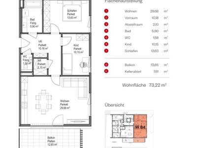 Wohnung mit Balkon kaufen in 5325 Plainfeld (Bild 5)
