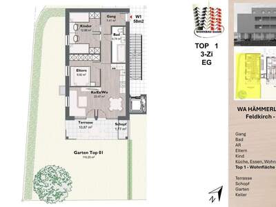 Wohnung kaufen in 6800 Feldkirch