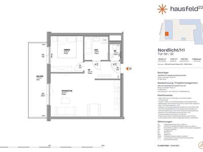 Wohnung mit Balkon mieten in 1220 Wien (Bild 1)