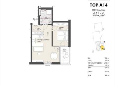 Wohnung mit Balkon kaufen in 6020 Innsbruck (Bild 2)