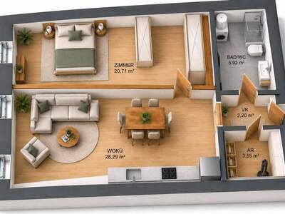 Wohnung kaufen in 5280 Braunau