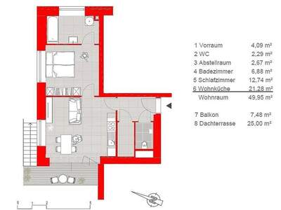 Wohnung mieten in 8010 Graz