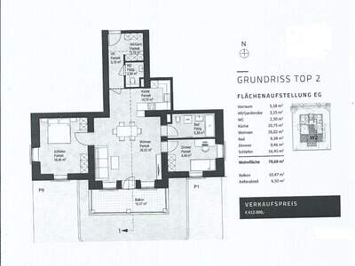 Altbauwohnung mit Balkon kaufen in 5020 Salzburg (Bild 3)