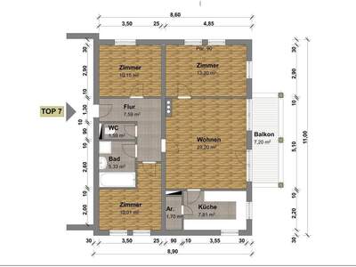 Wohnung provisionsfrei mieten in 5760 Saalfelden