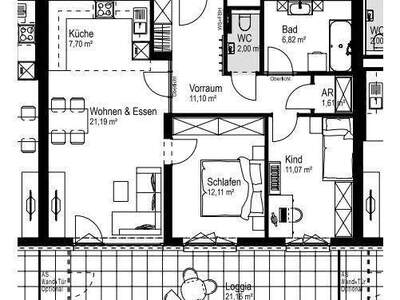 Wohnung kaufen in 4481 Asten