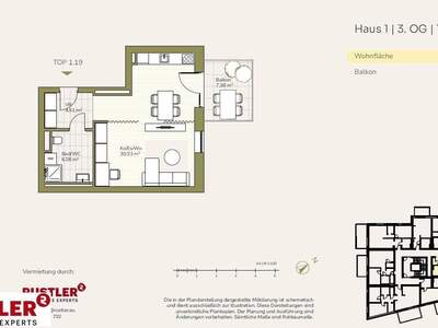 Wohnung mieten in 8054 Graz