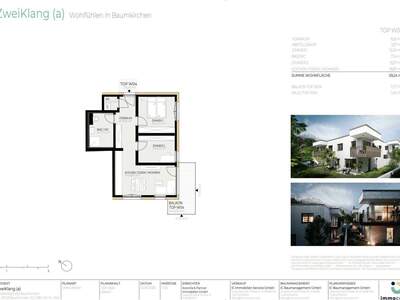 Wohnung mit Balkon kaufen in 6121 Baumkirchen (Bild 2)