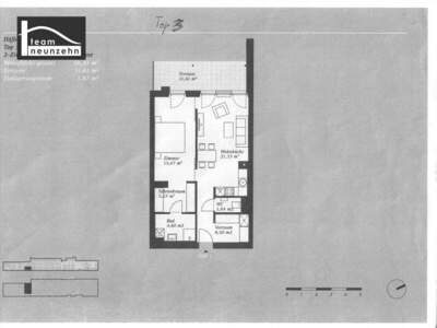 Terrassenwohnung mieten in 2460 Bruck an der Leitha (Bild 3)