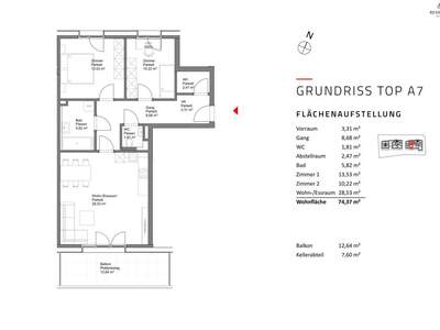 Wohnung mit Balkon kaufen in 5202 Neumarkt (Bild 4)