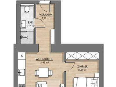 Altbauwohnung kaufen in 1180 Wien (Bild 3)