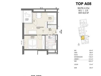 Wohnung mit Balkon kaufen in 6020 Innsbruck (Bild 5)
