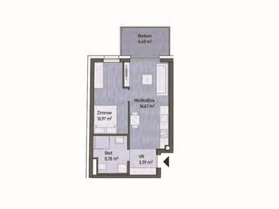 Wohnung mit Balkon kaufen in 8020 Graz Gries