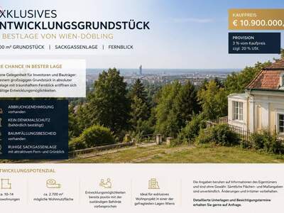 Grundstück kaufen in 1190 Wien