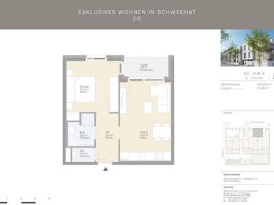 Wohnung mit Balkon mieten in 2320 Schwechat (Bild 2)