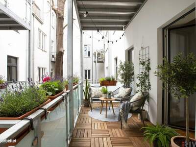 Altbauwohnung mit Balkon kaufen in 1150 Wien (Bild 2)