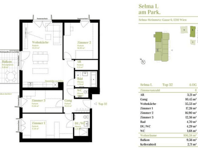 Mietwohnung provisionsfrei in 1210 Wien