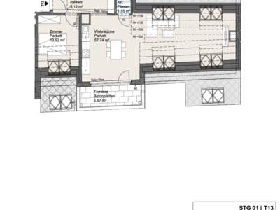 Terrassenwohnung kaufen in 1210 Wien