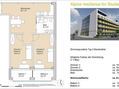 Wohnung mieten in 6020 Innsbruck