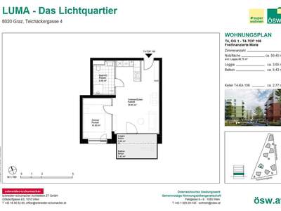 Wohnung mit Balkon mieten in 8020 Graz (Bild 2)