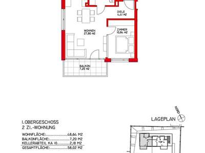 Wohnung mit Balkon kaufen in 6410 Telfs (Bild 3)
