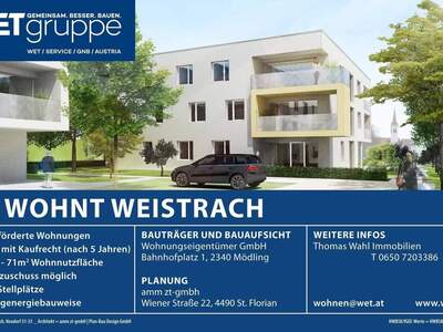 Wohnung mieten in 3351 Weistrach