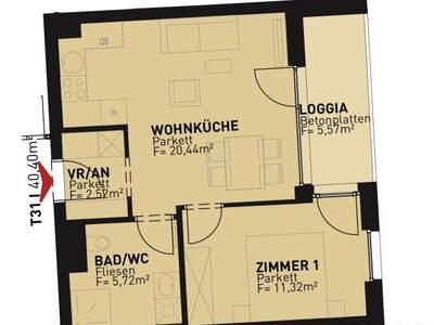 Terrassenwohnung kaufen in 1210 Wien (Bild 1)