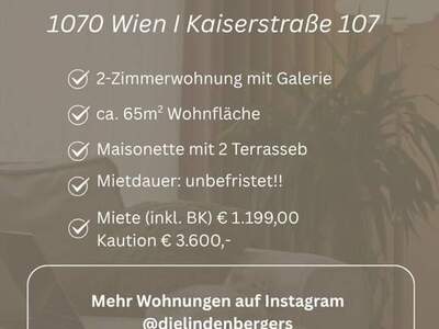 Mietwohnung in 1070 Wien
