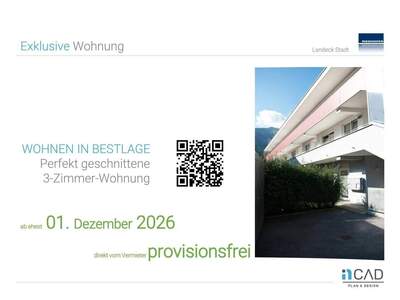 Wohnung provisionsfrei mieten in 6500 Landeck