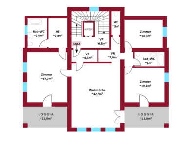 Terrassenwohnung kaufen in 3002 Purkersdorf (Bild 2)