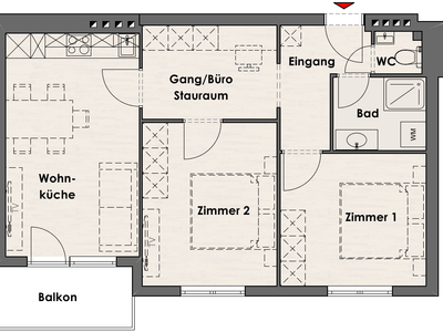 Wohnung provisionsfrei mieten in 6322 Kirchbichl