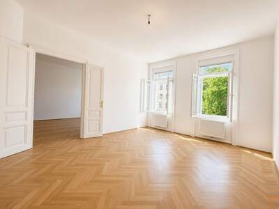 Altbauwohnung mit Balkon mieten in 1090 Wien (Bild 1)