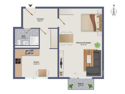 Eigentumswohnung in 8020 Graz